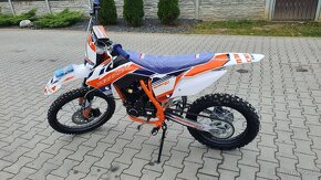 Pitbike Hurricane 150ccm 19/16, sedlo 87cm. - 7