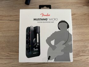 Fender Mustang Micro - slúchadlový zosilovač na gitaru - 7