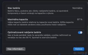 Macbook Air M1 vynikajúci stav, bez škrabanca - 7