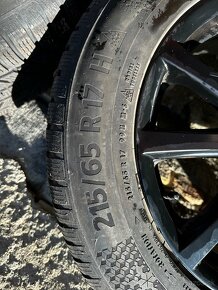 R17 Zimná sada AUTEC rozteč 5x112 215/65 R17 Continental - 7