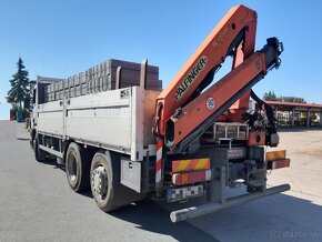 SCANIA P114L 380  6x2 valník s HR Palfinger - 7