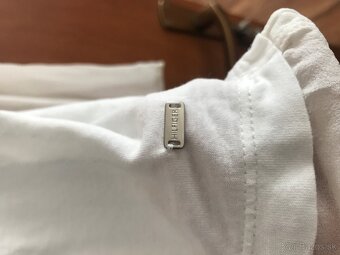 TOMMY HILFIGER originál white damska bluzka S/M - 7