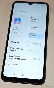 Xiaomi Redmi 9AT + 32GB SD karta + kryt + nabíjačka a kábel - 7