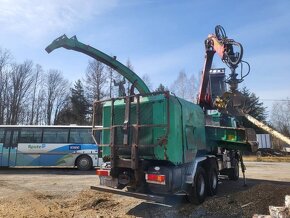 Jenz Hem 560 Mercedes-Benz RĘBAK štiepkovač dreva - 7