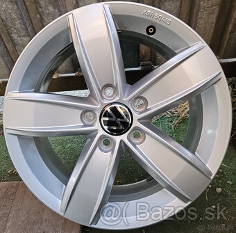 Nové, originálne hliníkové disky VW - 5x112 R16 - 7