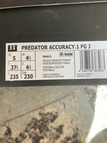 Kopačky Adidas Predator Accuracy.1 FG J - 7