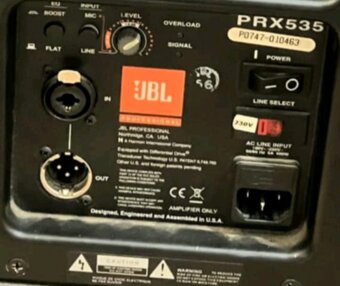 Aktivne reproboxy JBL PRX 535 - 7