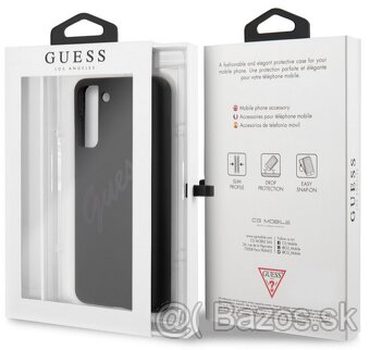 Guess Silicone Vintage zadný kryt pre Samsung Galaxy S21 - 7