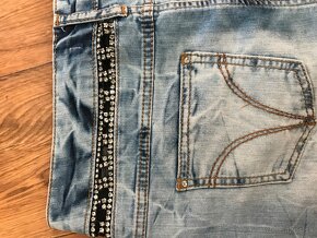 DOLCE&GABBANA originál jeansova minisukna S/M - 7