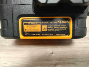 Pozičný laser 3 x 360 Green Line s USB C,IP54 vodotesný - 7