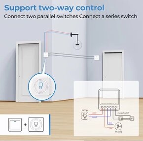 Smart wifi mini spínač 16A - 7