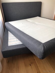 Boxspring kontinentalna manzelska postel ikea - 7