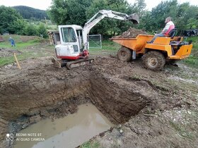 Zemné a búracie práce minibagrom a búracim kladivo - 7