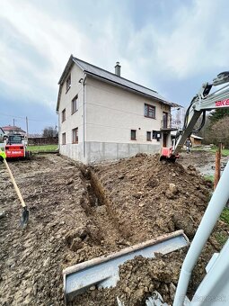 Zemné a výkopové práce, Základová doska, Hrubé stavby - 7