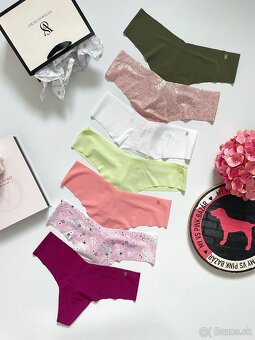 Victoria’s Secret PINK nohavičky tanga M - 7