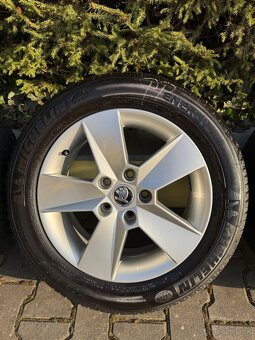 Originál Škoda elektróny 5x112 R16 205/55 - 7