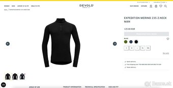 Merino rolák Devold Expedition Zip Neck Man - 7