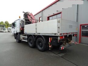 9333 MB Actros 3355 - V8 - MP3 - 6x4 – Valník + HR-FASSI  F - 7