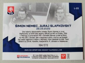 Hokejové kartičky HOKEJOVÉ SLOVENSKO 2024 - Juraj SLAFKOVSKY - 7