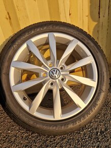 5x112 r17 kolesa disky golf vw alu dijon 205 50 17 zimné - 7