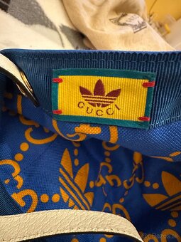 Predám koženú šiltovku Gucci x Adidas - 7