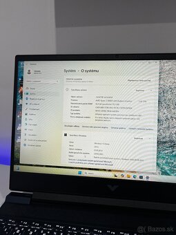 Herný Notebook HP VICTUS |Ryzen 5,16GB RAM,Geforce GTX1650| - 7