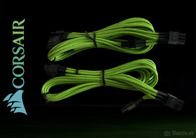 Corsair Professional Sleeved Cable Set Type 3 - green - 7