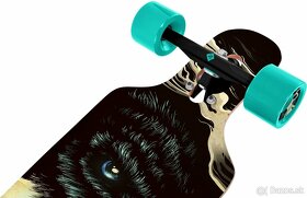 Longboard Street Surfing Freeride 39" Curve The Wolf - 7