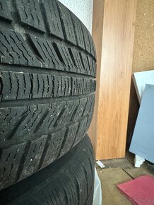 Plechové disky 5x112 + zimné gumy Continental 215/65 r17 - 7