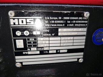 Elektrocentrála MOSA GE 12054 BES/GS 12KVA AVR - 7