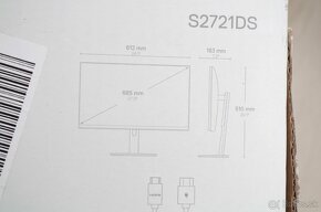 27" Dell S2721DS,1440p,75 Hz,Freesync,záruka do 10.2.2028 - 7