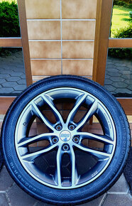 alu R18 5x114,3 zn. BBS, senzory (pneu 235/45) TESLA model 3 - 7