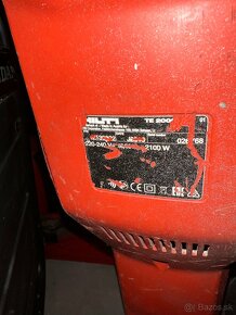 Hilti te 2000 AVR + vozík + 2 hilti oškrty - 7