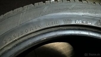 2 ks ZIMNÉ 235/50 R19 103H DUNLOP cca 6-6,5 mm LEN 35,-€/kus - 7