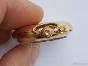 Celo zlaté 18K kapesní hodinky s monogramem MC - CM - 7