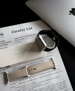 Apple Watch SE 2 (2023) 44mm Silver - neaktivované, nové - 7