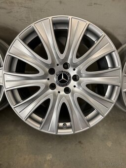 Hliníkové disky 5x112 R18 Mercedes Benz S W222 - Dvojrozmer - 7