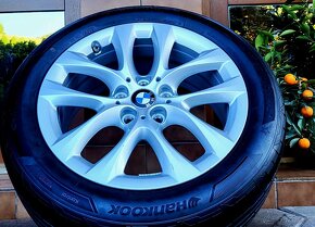 alu R17 5x112, senzory tlaku, letné pneu 205/55, orig. BMW 2 - 7