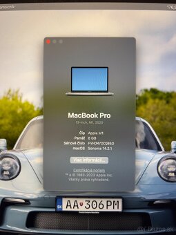 Predám MacBook Pro M1 13” 2020 - 7