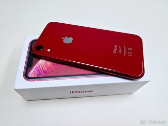 Apple IPHONE XR 64GB RED,BATERKA 100% - 7