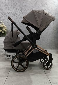 TROJKOMBINÁCIA CYBEX PRIAM ROSEGOLD SOHO GREY - 7