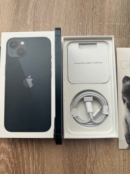 Apple iPhone 13 128gb 100% zdravie TOP stav MIDNIGHT - 7