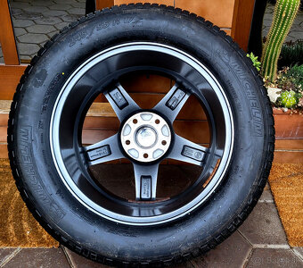 zimné alu R17 5x112 Mercedes S, + pneu Michelin 245/55, NOVÉ - 7