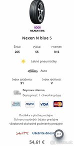 NEXEN N BLUE S - 7