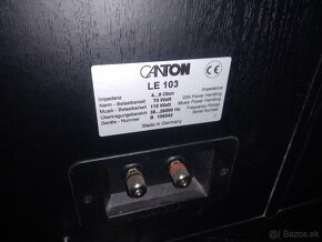 Canton AS 50  + canton LE 103 - 7