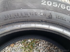 205/60 r16 zimné pneumatiky 4ks Continental DOT2021 - 7