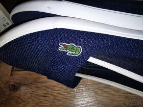 Lacoste/Textilné nasuvky, č. 39/bežný nosený stav. - 7