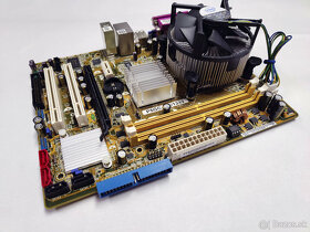 Základné dosky s. 775 s CPU a chladičom grátis + DDR2 RAM - 7