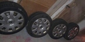 5x112 R16 sada pneu s plechacmi a puklicami SKODA - 7