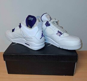 Nike Air Jordan 4 Retro Metallic Purple - 7